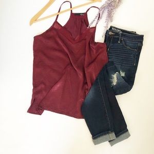 🌿Maroon Tank Top size Medium🌿